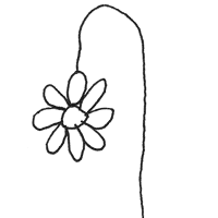 blumen | 2016 | fineliner auf papier